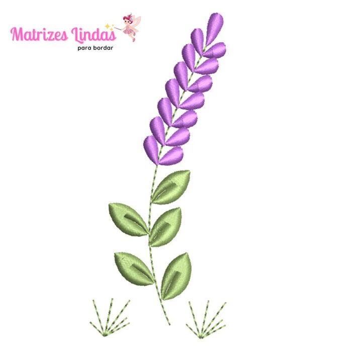 Matriz de Bordado lavanda para bordar ML