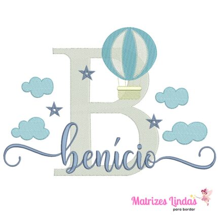 Matriz de Bordado – Nome Benício 05