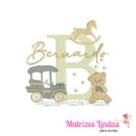 Matriz de Bordado Nome Bernardo para bordar ML