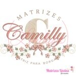 Matriz de Bordado Nome Camilly para bordar ML