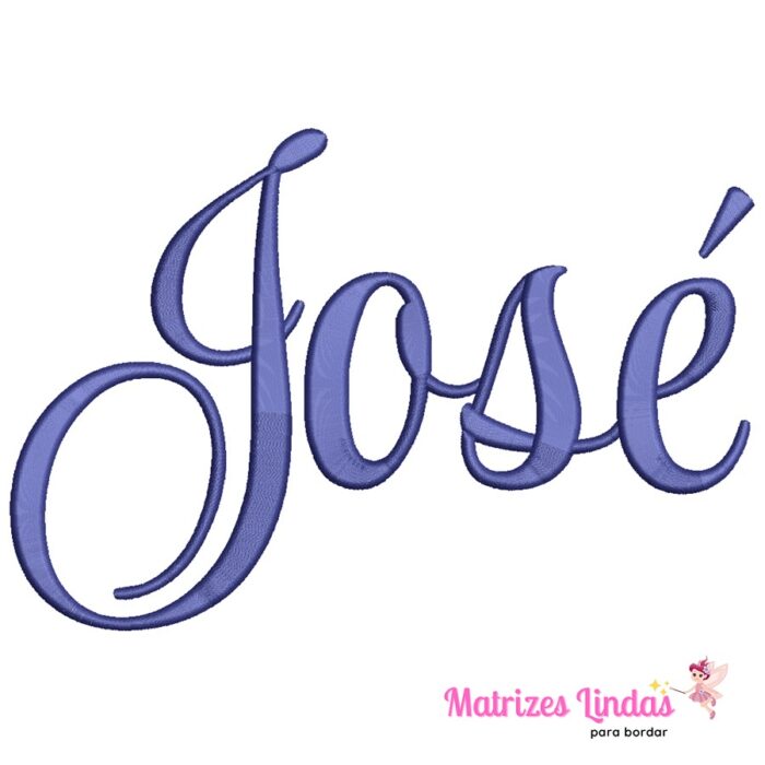 Matriz de Bordado Nome José para bordar ML