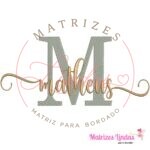 Matriz de Bordado Nome Matheus para bordar ML