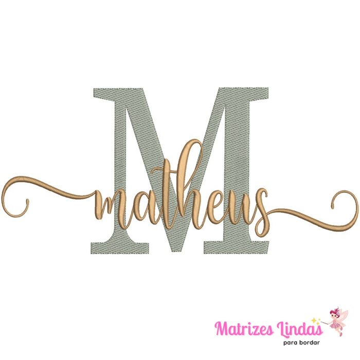 Matriz de Bordado – Nome Matheus