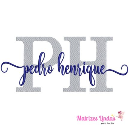 Matriz de Bordado – Nome Pedro Henrique