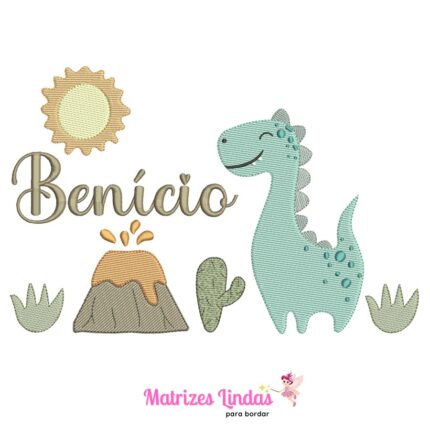 Matriz para Bordado – Nome Benício 04