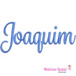 Matriz de Bordado Nome Joaquim para bordar ML