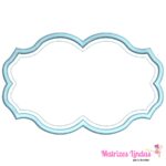 Matriz de bordado Tag 01 para bordar ML