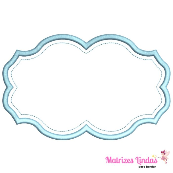 Matriz de bordado Tag 01 para bordar ML