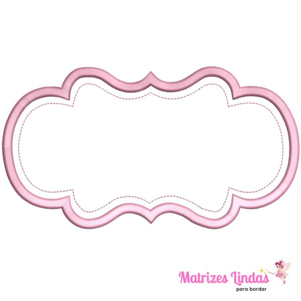 Matriz de bordado Tag 01 para bordar ML