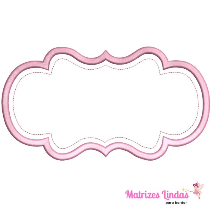Matriz de bordado Tag 01 para bordar ML