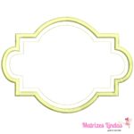 Matriz de bordado Tag 01 para bordar ML