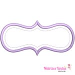 Matriz de bordado Tag 01 para bordar ML