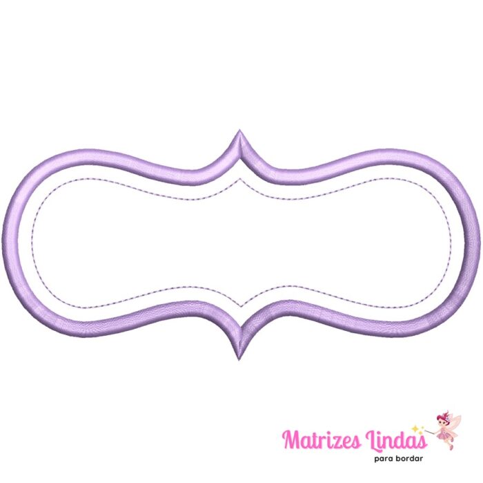 Matriz de bordado Tag 01 para bordar ML