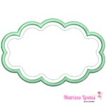 Matriz de bordado Tag 01 para bordar ML