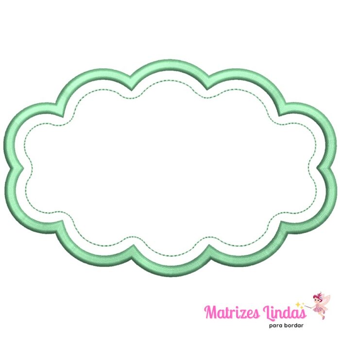Matriz de bordado Tag 01 para bordar ML