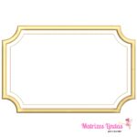 Matriz de bordado Tag 01 para bordar ML
