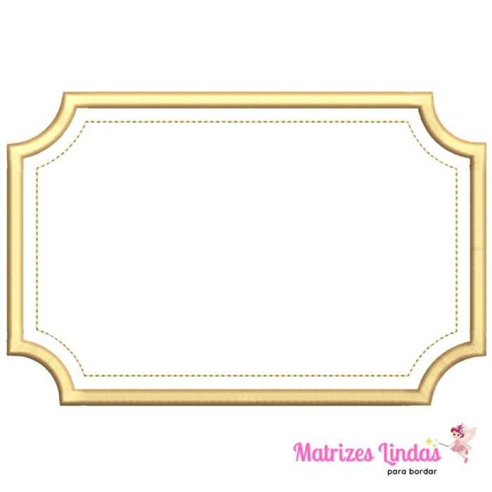 Matriz de bordado Tag 01 para bordar ML