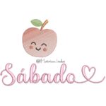 matriz de bordado Maçã sabado para bordar ML