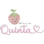 matriz de bordado Morango Quinta para bordar ML