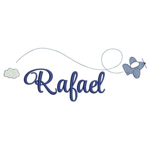 Matriz de Bordado Nome Rafael para bordar