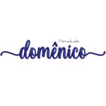 matriz de Bordado Nome Domênico cabinho para bordar ML