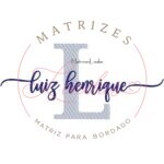matriz de bordado nome Luiz Henrique para ML