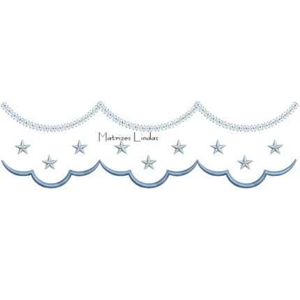 Matriz de Bordado – Barrinha Estrela Matriz de Bordado – Barrinha Estrela