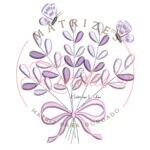 Matriz de Bordado - Buquê de Lavanda