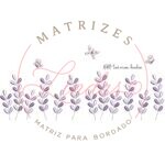Matriz de Bordado - Jardim Lavanda com Borboletinha