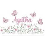 Matriz de Bordado - Nome Agatha