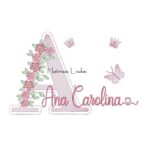 Matriz de Bordado -  Nome Ana Carolina