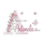 Matriz de Bordado Nome Antonela