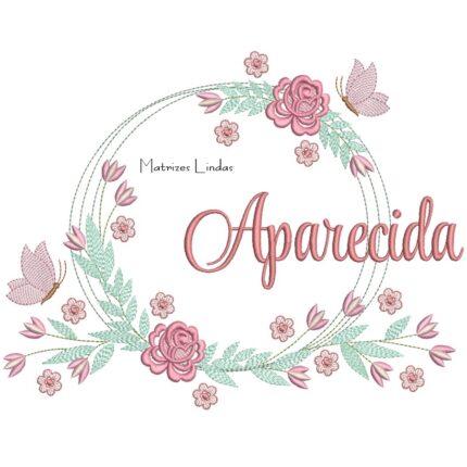 Matriz de Bordado – Nome Aparecida Matriz de Bordado – Nome Aparecida