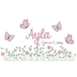 Matriz de Bordado - Nome Ayla