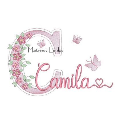 Matriz de Bordado – Nome Camila