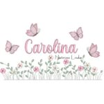 Matriz de Bordado - Nome Carolina