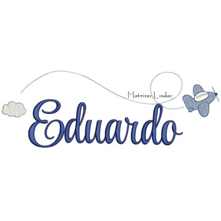 Matriz de Bordado – Nome Eduardo Matriz de Bordado – Nome Eduardo