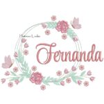 Matriz de Bordado - Nome Fernanda