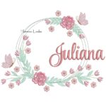 Matriz de Bordado - Nome Juliana