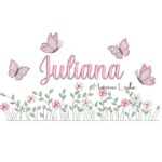 Matriz de Bordado - Nome Juliana