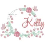 Matriz de Bordado - Nome Kelly