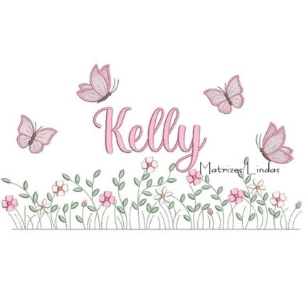 Matriz de Bordado – Nome Kelly