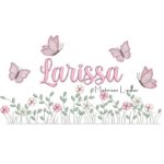 Matriz de Bordado - Nome Larissa