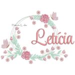Matriz de Bordado - Nome Letícia
