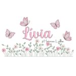 Matriz de Bordado - Nome Lívia