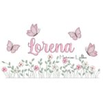 Matriz de Bordado - Nome Lorena