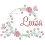 Matriz de Bordado - Nome Luísa
