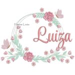 Matriz de Bordado - Nome Luiza