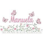 Matriz de Bordado - Nome Manuela