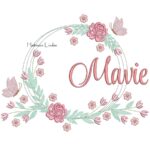 Matriz de Bordado - Nome Mavie
